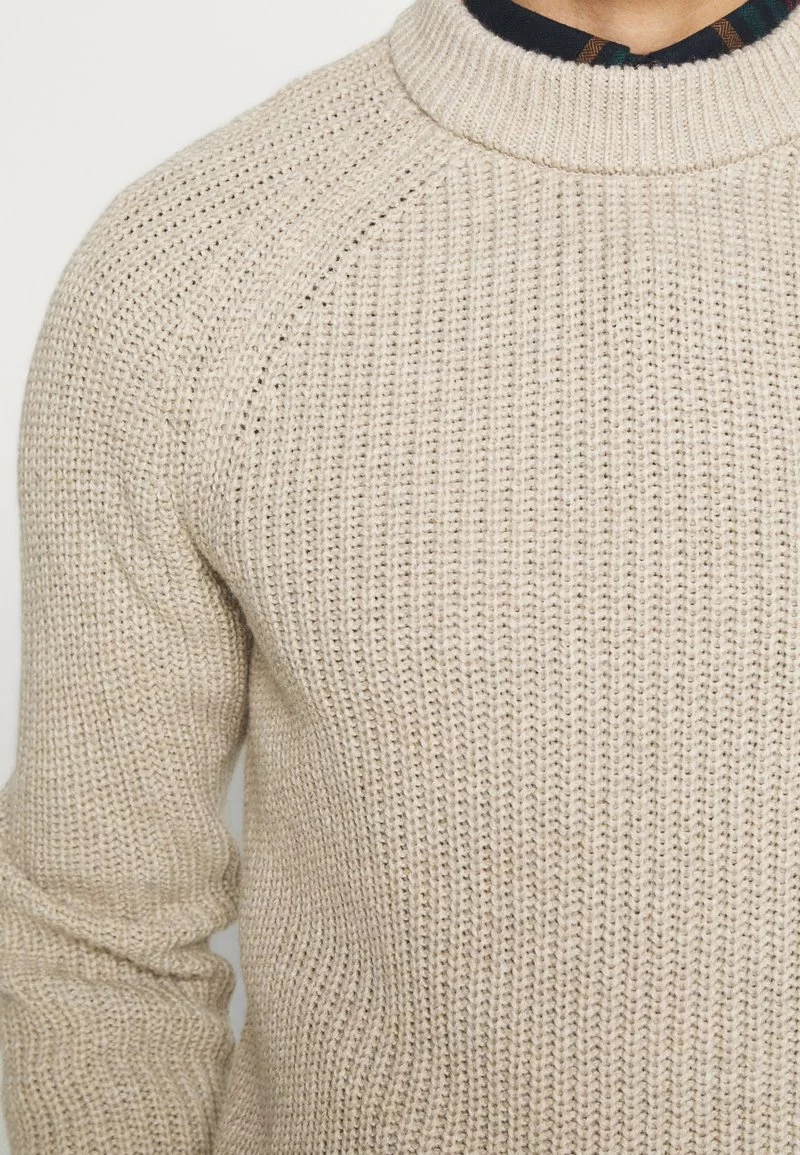 Pier One Uomo CHUNKY MOCKNECK JUMPER - Maglione - Mottled Beige 7 Pier One Uomo CHUNKY MOCKNECK JUMPER - Maglione - Mottled Beige - immagine 5