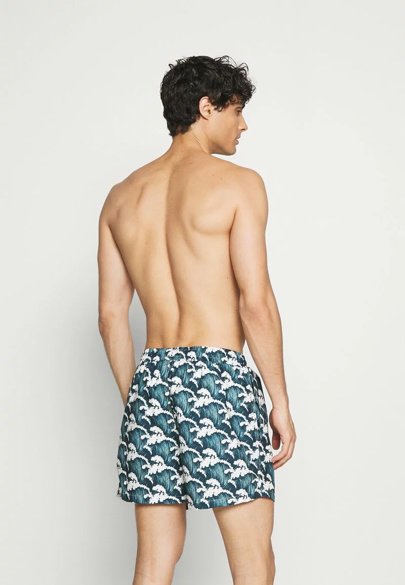 Pier One Uomo Shorts Da Mare - Blue 4 Pier One Uomo Shorts Da Mare - Blue - immagine 2