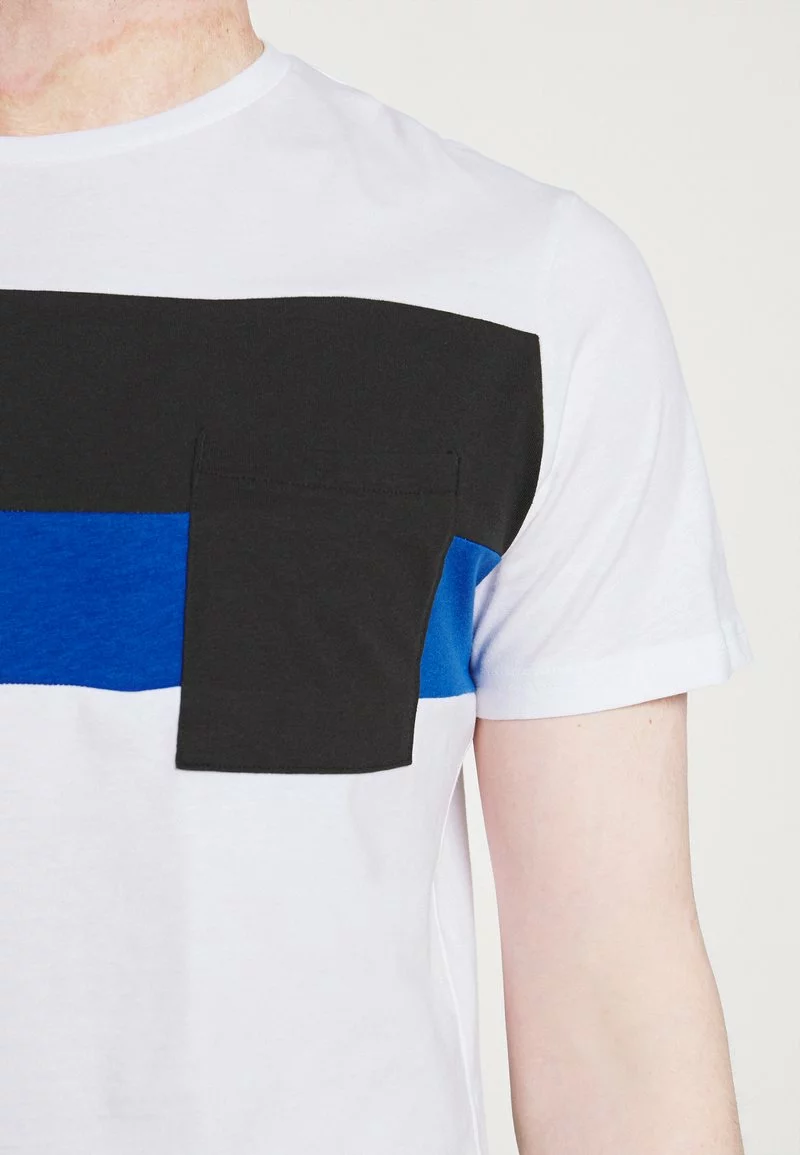 Pier One Uomo T-shirt Basic - White 6 Pier One Uomo T-shirt Basic - White - immagine 4