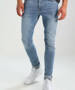 Pier One Uomo Jeans Skinny Fit - Light Blue