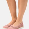 Pier One Donna LEATHER - Ballerine - Light Pink