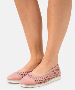 Pier One Donna LEATHER - Ballerine - Light Pink