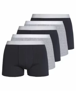 Pier One Uomo 5 PACK - Culotte - Dark Blue/mottled Grey -Moda Perfetta f04b719a934842f090803a2d795c0a04