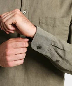 Pier One Uomo Camicia - Khaki 12 Pier One Uomo Camicia - Khaki -Moda Perfetta f27e82a1f5c04d0a8e8edceaca2cc659