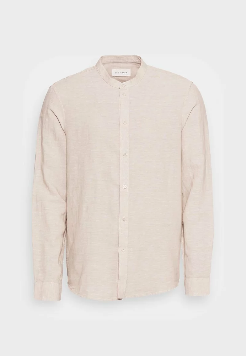 Pier One Uomo Camicia - Mottled Beige 6 Pier One Uomo Camicia - Mottled Beige - immagine 4