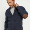 Pier One Uomo Cardigan - Mottled Blue 2 Pier One Uomo Cardigan - Mottled Blue -Moda Perfetta f3cf75b4964a454eb96fdc27ba7e6f7d