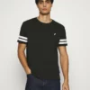Pier One Uomo T-shirt Con Stampa - Black
