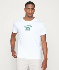 Pier One Uomo CALIFORNIA LEAGUE GRAPHIC T-SHIRT - T-shirt Con Stampa - White -Moda Perfetta f4d05fda53ab42909f8db6035837cbc1