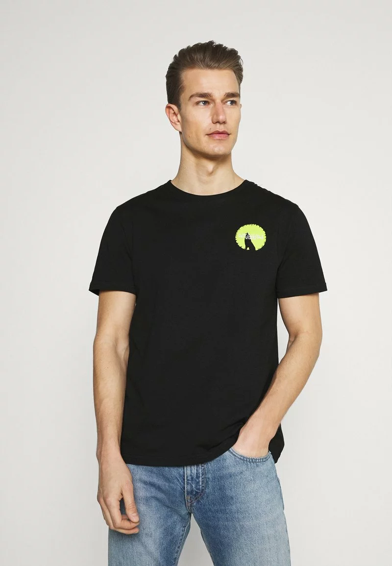 Pier One Uomo T-shirt Con Stampa - Black 5 Pier One Uomo T-shirt Con Stampa - Black - immagine 3