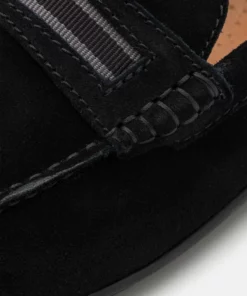 Pier One Uomo LEATHER - Scarpe Senza Lacci - Black -Moda Perfetta f6afd3bcf2a94f5c93194b4434865818