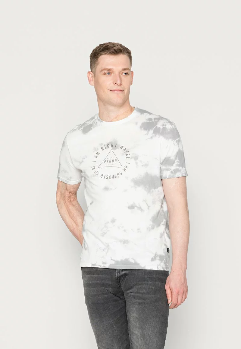 Pier One Uomo T-shirt Con Stampa - Grey 3 Pier One Uomo T-shirt Con Stampa - Grey