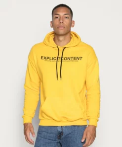 Pier One Unisex Felpa Con Cappuccio - Yellow 9 Pier One Unisex Felpa Con Cappuccio - Yellow -Moda Perfetta f874dc08eb104e599e53181aa5216c49