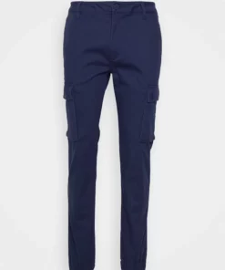 Pier One Uomo Pantaloni Cargo - Dark Blue