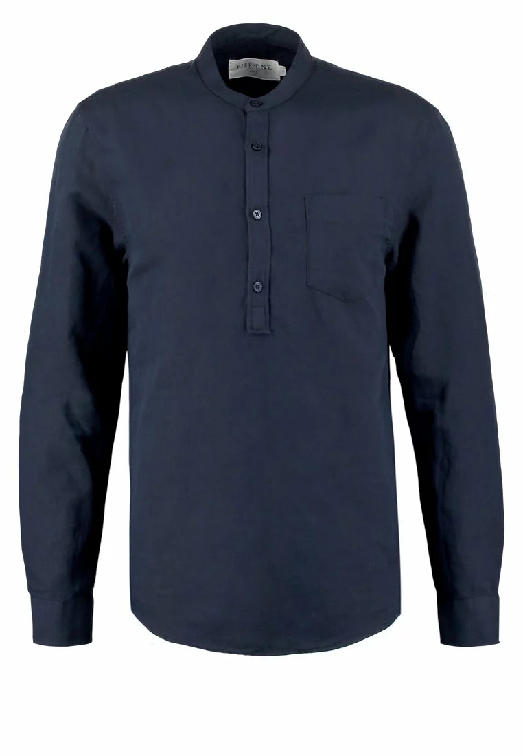 Pier One Uomo Camicia - Dark Blue 9 Pier One Uomo Camicia - Dark Blue - immagine 7