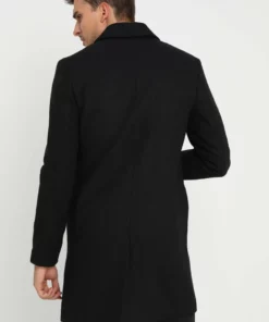 Pier One Uomo Cappotto Classico - Black 10 Pier One Uomo Cappotto Classico - Black -Moda Perfetta fa3a0f8f55c2457b8da9b53509f1a537