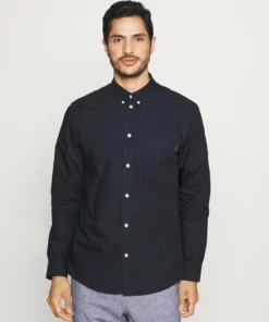 Pier One Uomo Camicia - Dark Blue