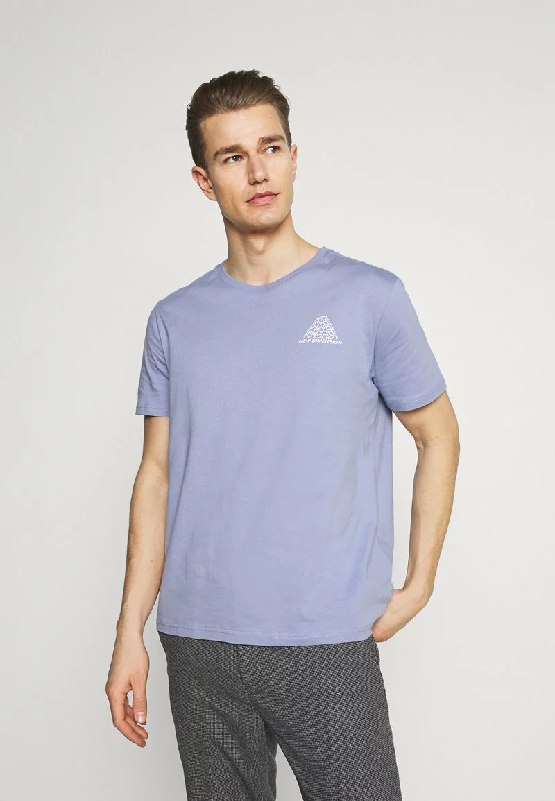 Pier One Uomo T-shirt Con Stampa - Blue 5 Pier One Uomo T-shirt Con Stampa - Blue - immagine 3