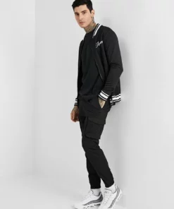 Pier One Uomo Pantaloni Cargo - Black 9 Pier One Uomo Pantaloni Cargo - Black -Moda Perfetta fc49716299be4d948849e366efd1bc3f