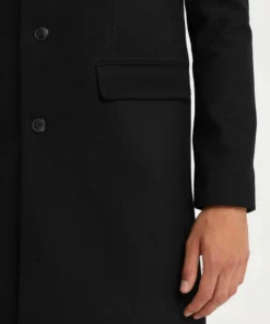 Pier One Uomo Cappotto Classico - Black 11 Pier One Uomo Cappotto Classico - Black -Moda Perfetta fd25ad61e8744affa7f6ade900716ec1