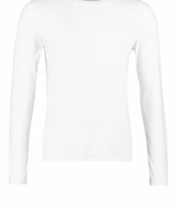 Pier One Uomo Maglietta A Manica Lunga - White -Moda Perfetta fdb29d820ff2418398871219027b7451