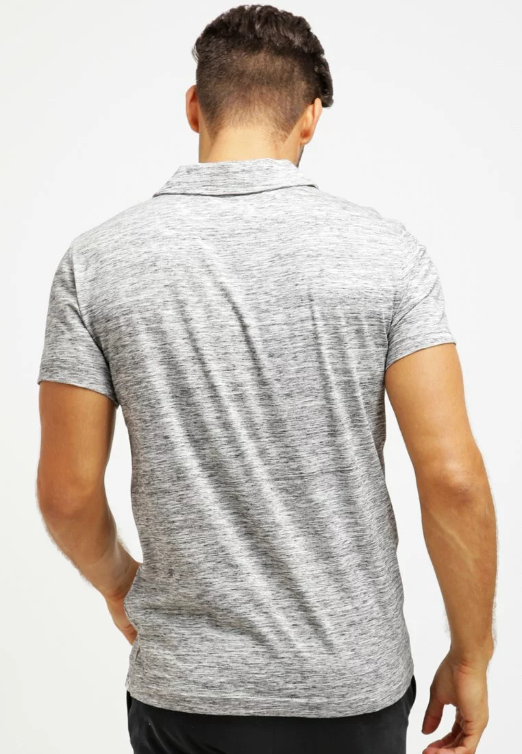 Pier One Uomo Polo - Grey Melange 5 Pier One Uomo Polo - Grey Melange - immagine 3