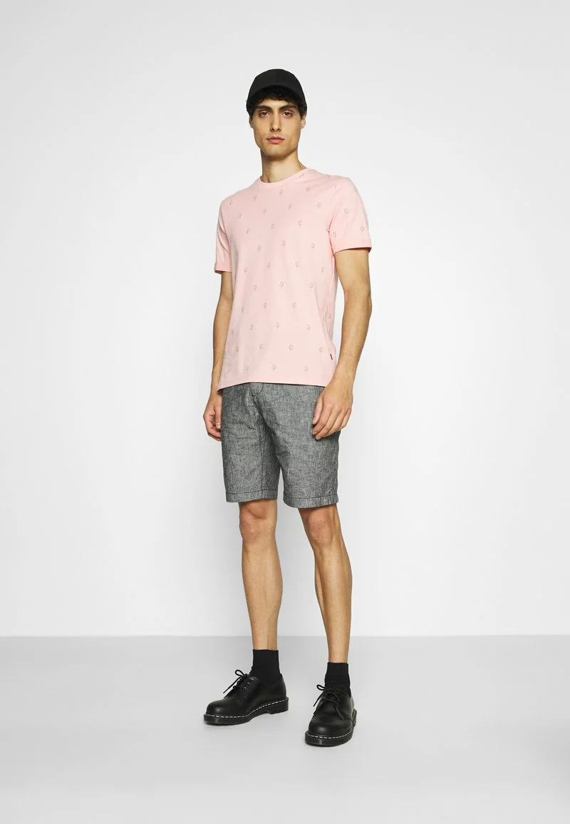 Pier One Uomo T-shirt Con Stampa - Pink 4 Pier One Uomo T-shirt Con Stampa - Pink - immagine 2