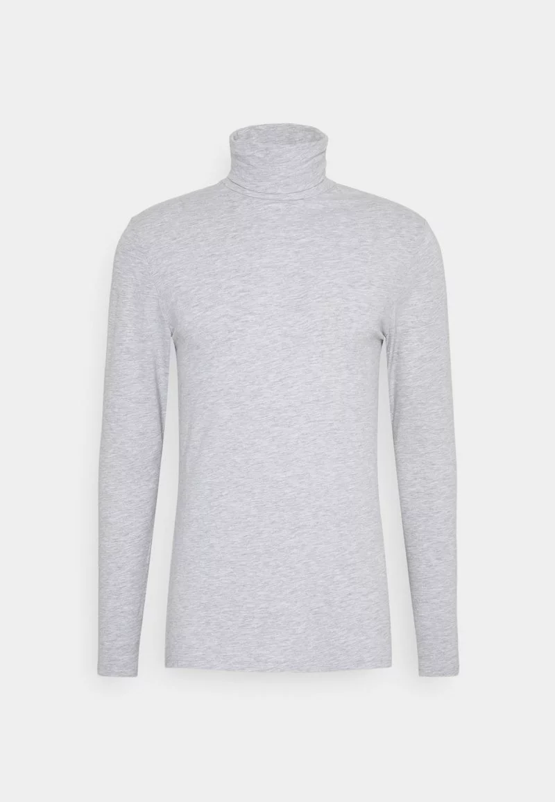 Pier One Uomo Maglietta A Manica Lunga - Mottled Grey 7 Pier One Uomo Maglietta A Manica Lunga - Mottled Grey - immagine 5